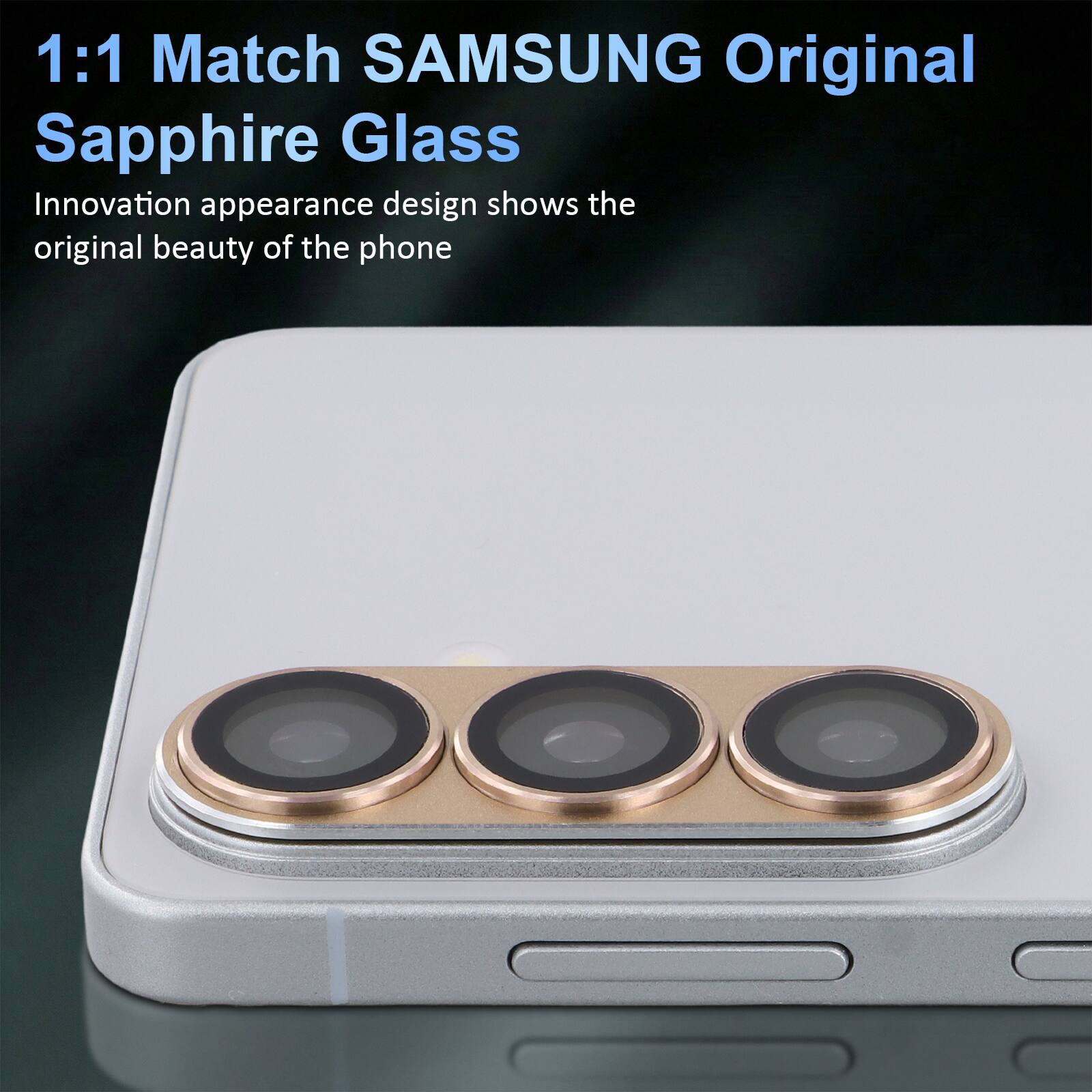 1:1 Match SAMSUNG Original Sapphire Glass

Innovation appearance design shows the original beauty of the phone