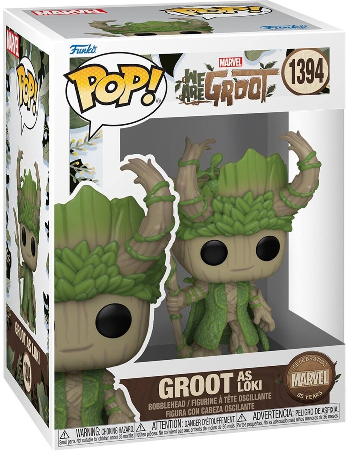 Funko POP! Marvel: We Are Groot Loki COLLECTIBLES Multicolor