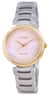 Citizen - Dial Two Tone Stainless Steel Eco-Drive EM0854-89Y Women's Watch - Mother Of Pearl
