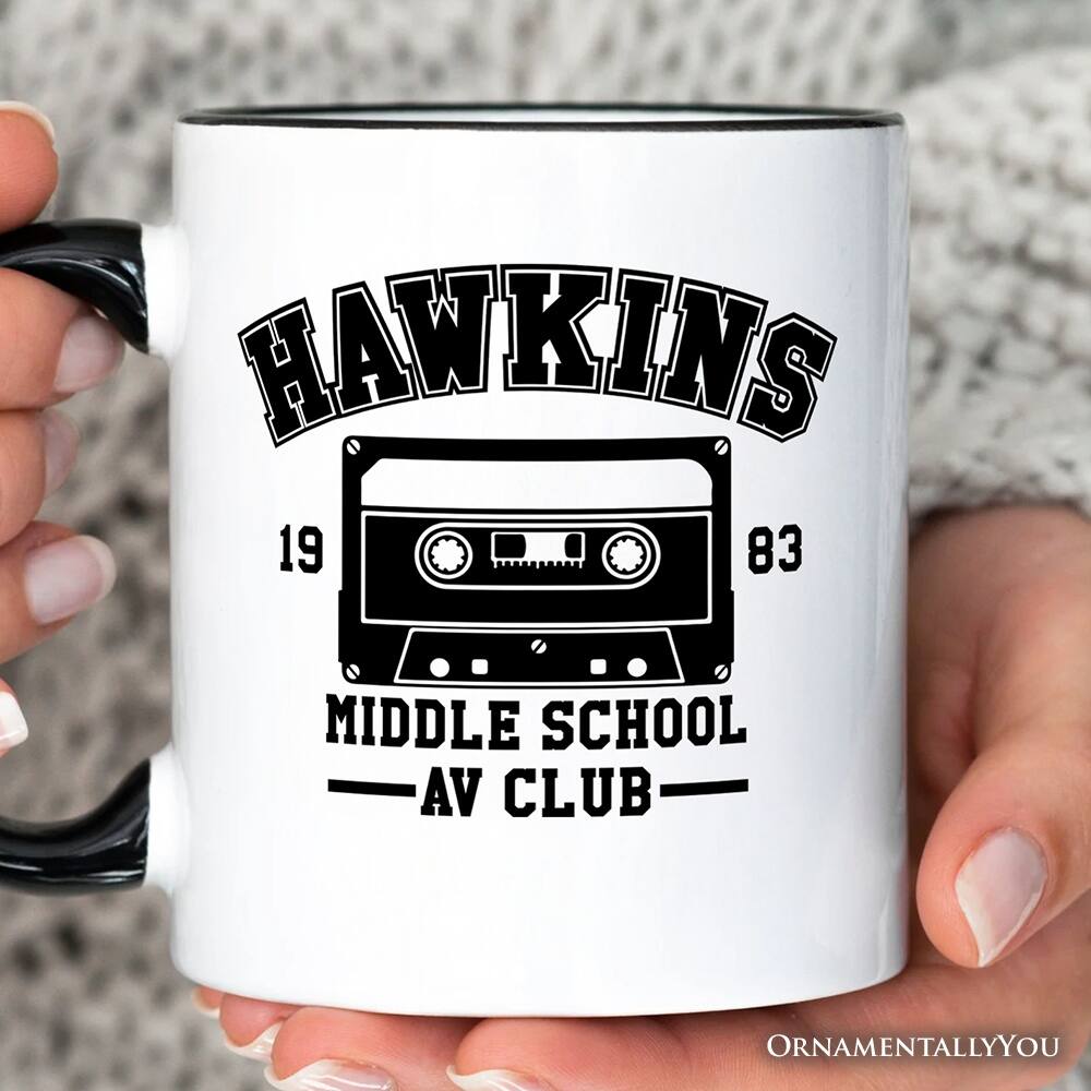 HAWKINS  
19 83  
MIDDLE SCHOOL  
AV CLUB  
ORNAMENTALLY YOU