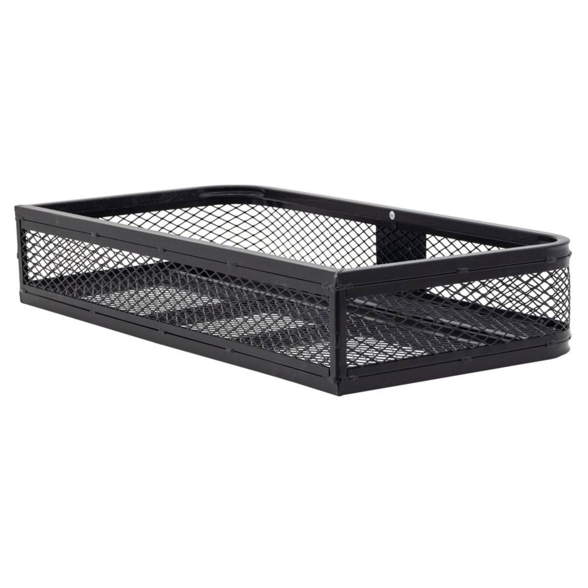 Alt View 5. Titan Ramps - Titan Ramps Universal ATV/UTV Front Cargo Basket Rack with 100 Pound Capacity - Black.