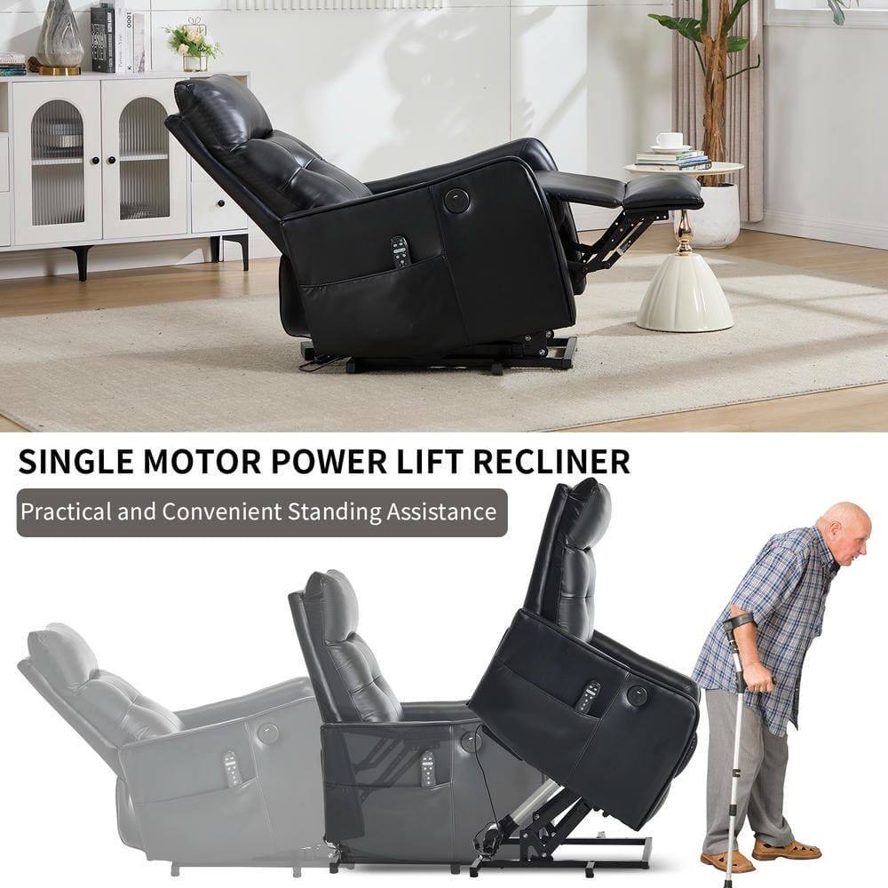 SINGLE MOTOR POWER LIFT RECLINER  
Practical and Convenient Standing Assistance