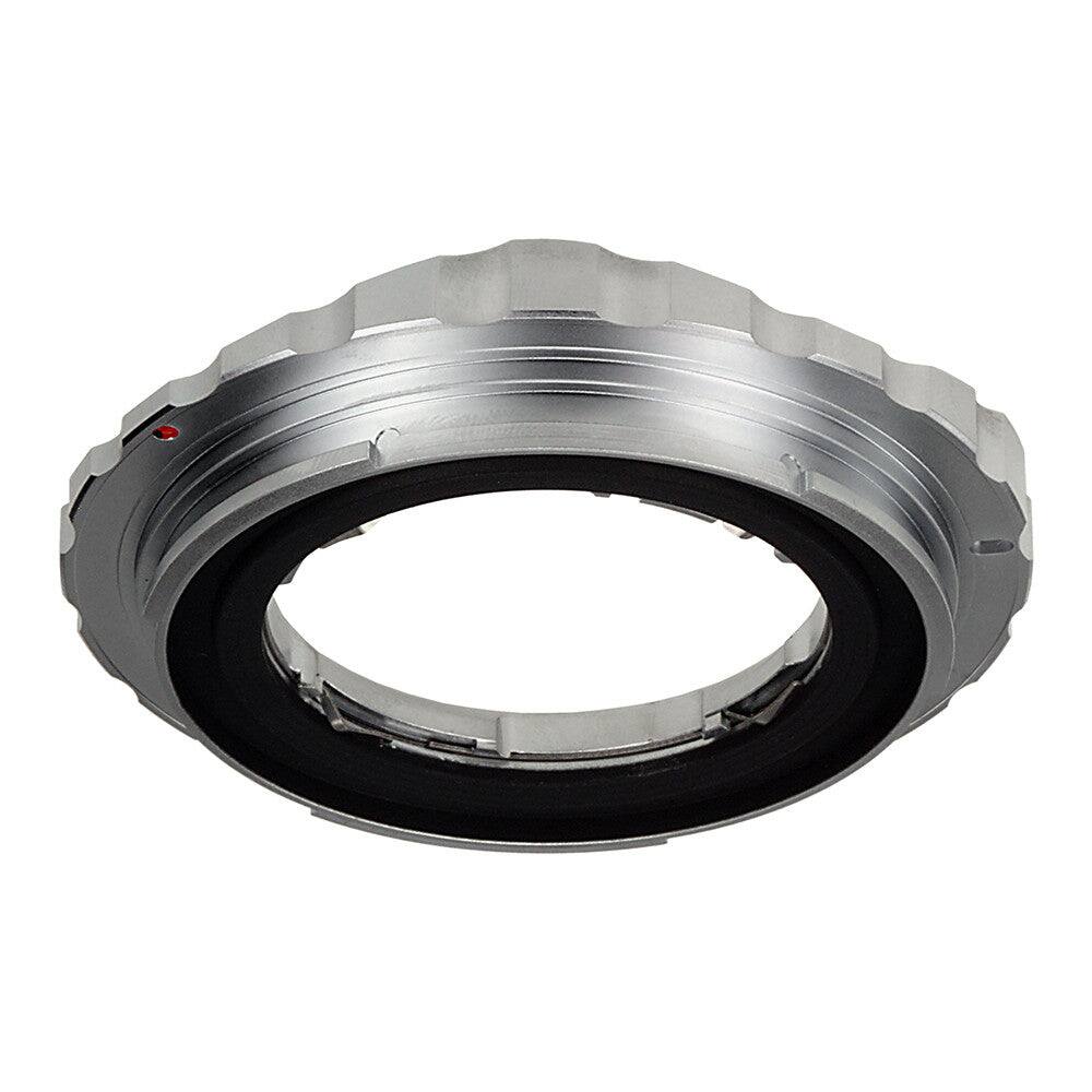 Left. Fotodiox - Pro Lens Adapter - Compatible with Leica M Mount Lenses to fit Fujifilm G Mount Cameras.