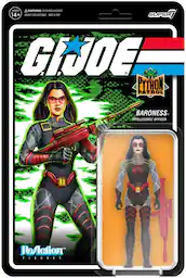 Super7 - G.I. Joe - ReAction Figures Wv 6 - Python Patrol Baroness - Collectibles
