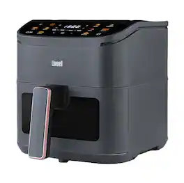 Livwell - Smart Touch 5 Quart Air Fryer - Matte Grey