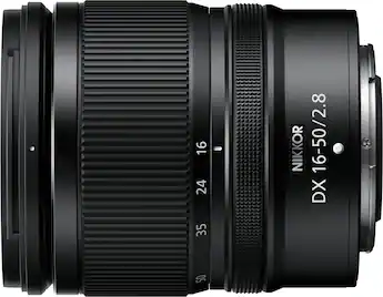Nikon NIKKOR Z DX 16 50mm f/2.8 Wide angle Mirrorless Zoom VR Lens Nikon NIKKOR Z DX 16 50mm f/2.8 Wide angle Mirrorless Zoom VR Lens