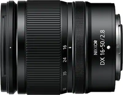 Nikon NIKKOR Z DX 16 50mm f/2.8 Wide angle Mirrorless Zoom VR Lens Nikon NIKKOR Z DX 16 50mm f/2.8 Wide angle Mirrorless Zoom VR Lens