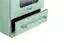 Alt View 1. Unique Appliances - Classic Retro 3.9 Cu. Ft. Freestanding Induction Range with Air Fry - Summer Mint Green.