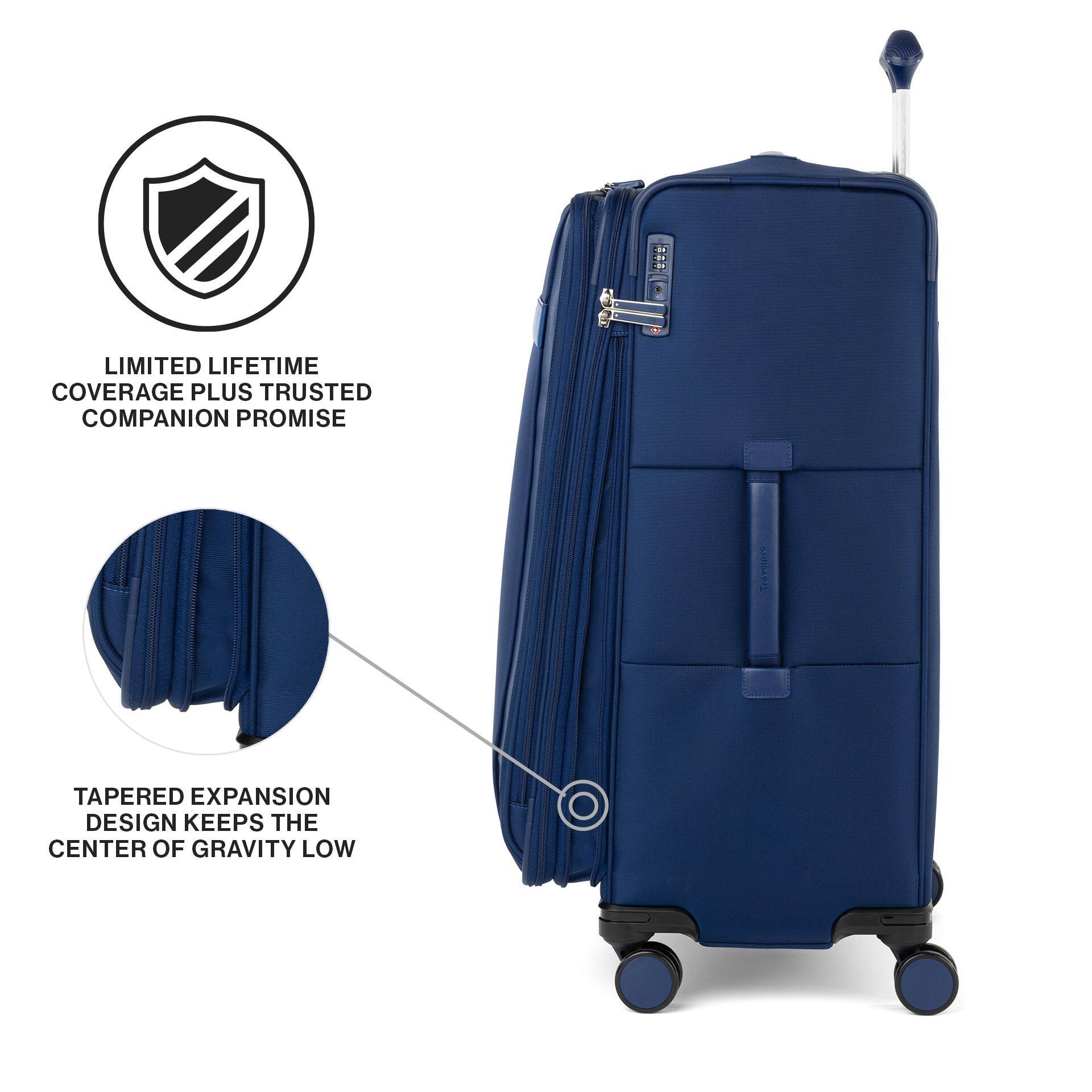 D. d - LIMITED LIFETIME COVERAGE PLUS TRUSTED COMPANION PROMISE  
TAPERED EXPANSION DESIGN KEEPS THE CENTER OF GRAVITY LOW