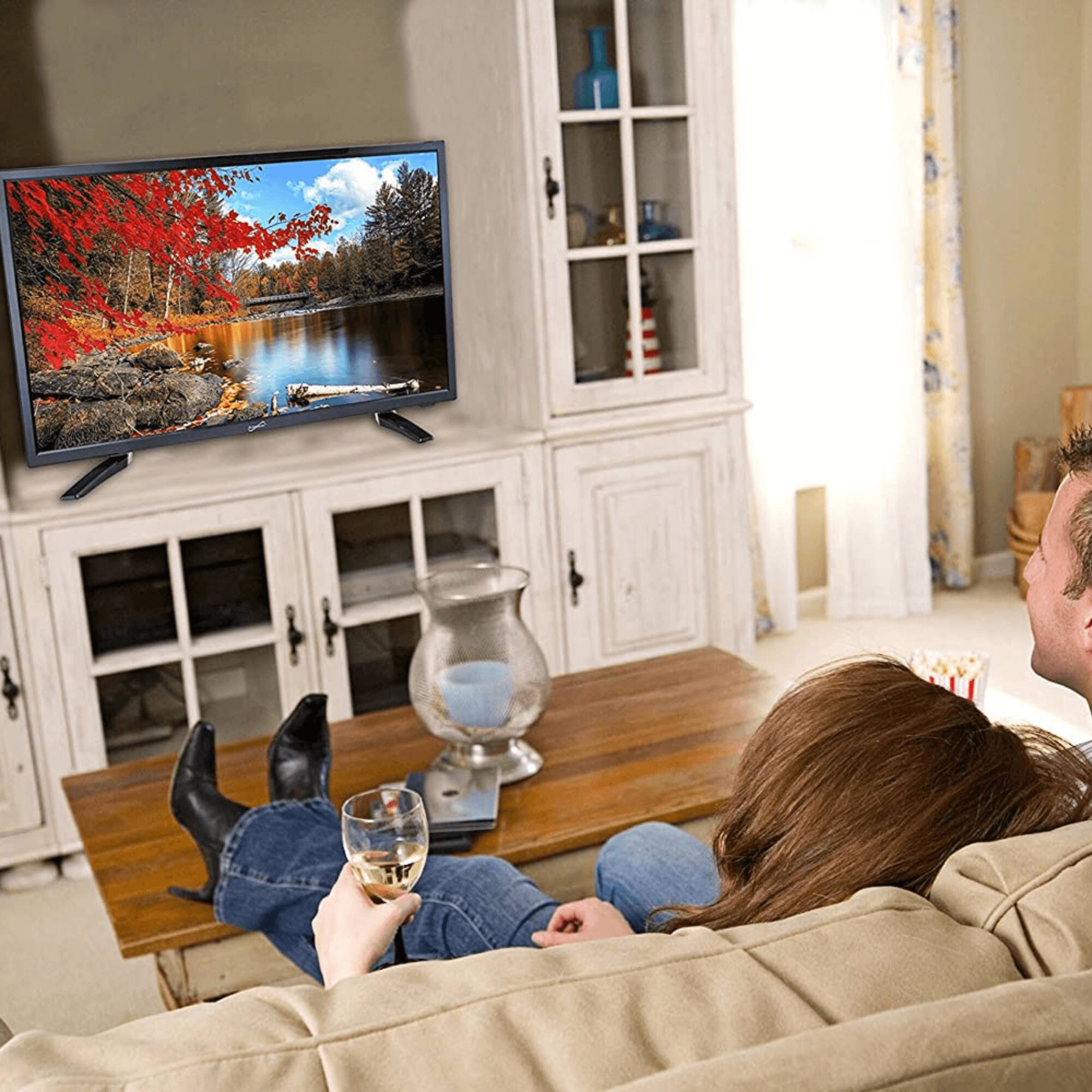 Alt View 3. Supersonic - 19" 12 Volt ACDC Widescreen LED HDTV with USB and HDMI - Black.
