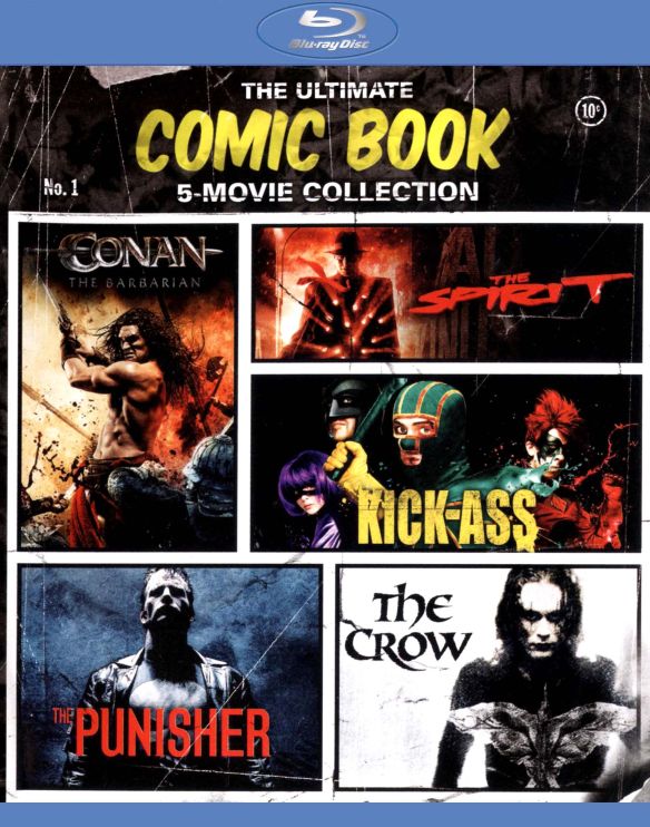 The Ultimate Comic Book 5-Movie Collection [3 Discs] [Blu-ray]