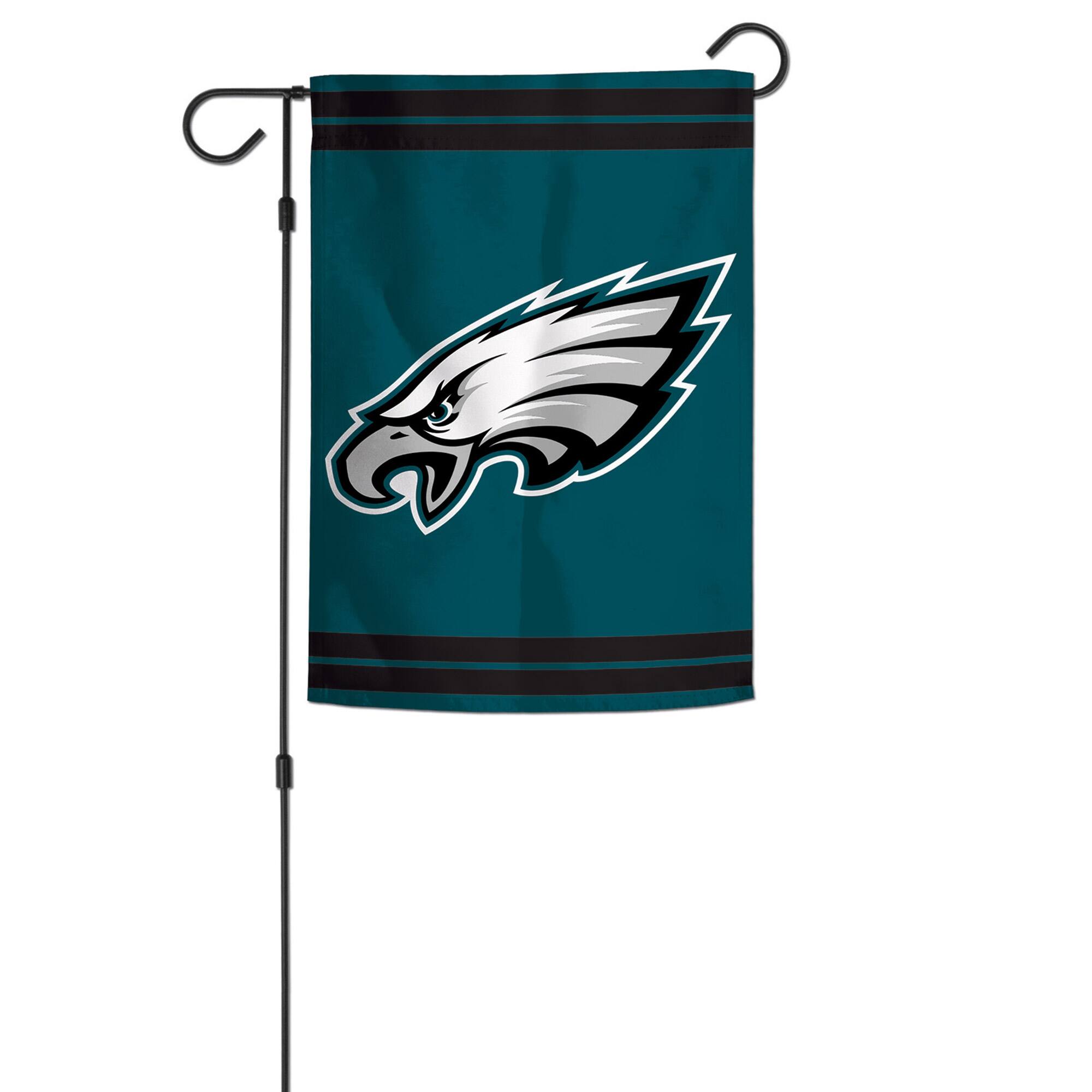 Front. WinCraft - Philadelphia Eagles 12" x 18" Team Double-Sided Garden Flag - Multicolor.