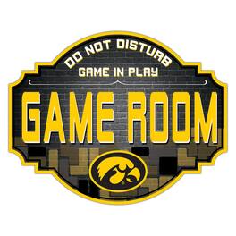 Fan Creations - Iowa Hawkeyes 12'' Game Room Tavern Sign - Multicolor