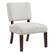 Angle. OSP Home Furnishings - Jasmine Accent Chair - Oyster Grey.