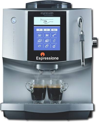 Front Standard. Espressione - Supremma Super Automatic Coffee & Beverage Center - Silver.
