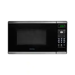 Danby - 0.7 cu. ft. Countertop Microwave - Stainless Steel