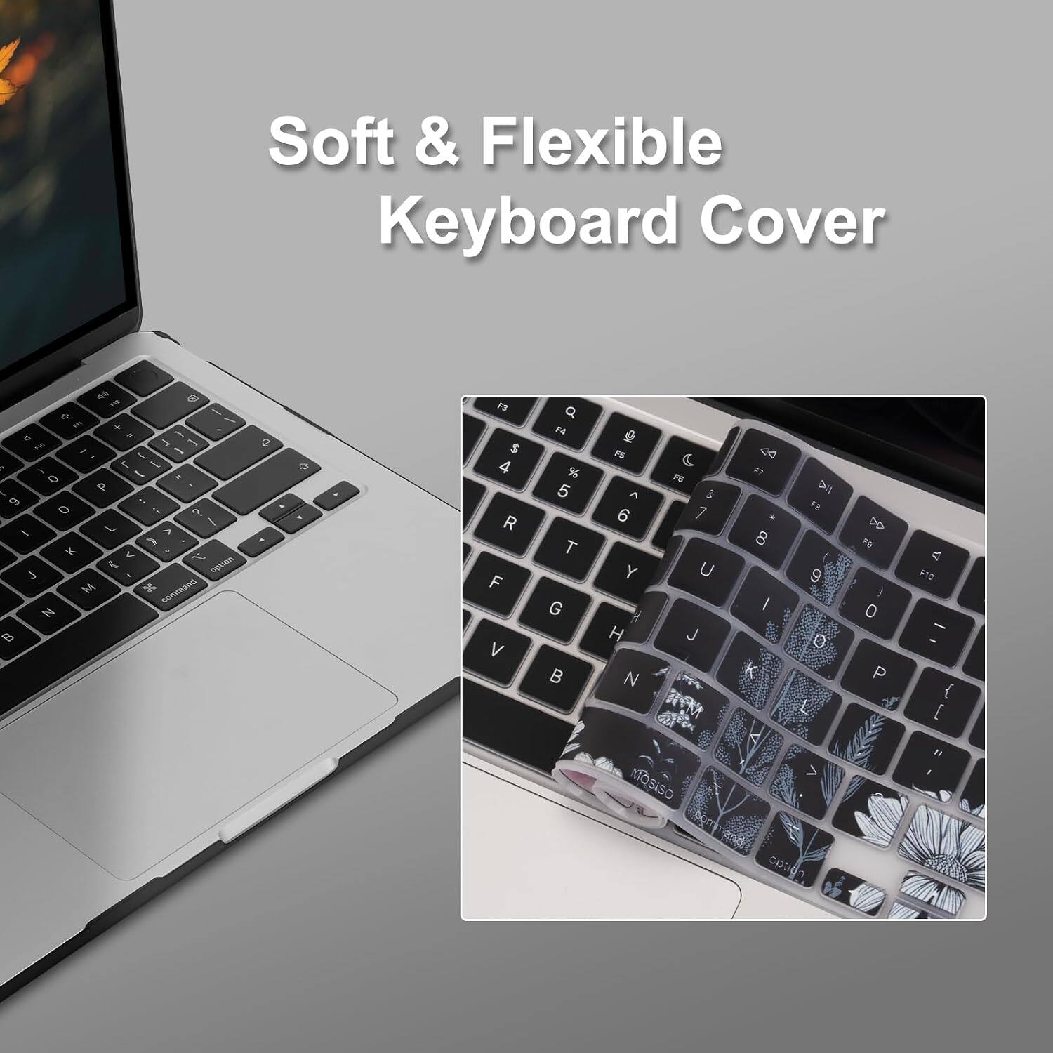 Soft & Flexible Keyboard Cover
