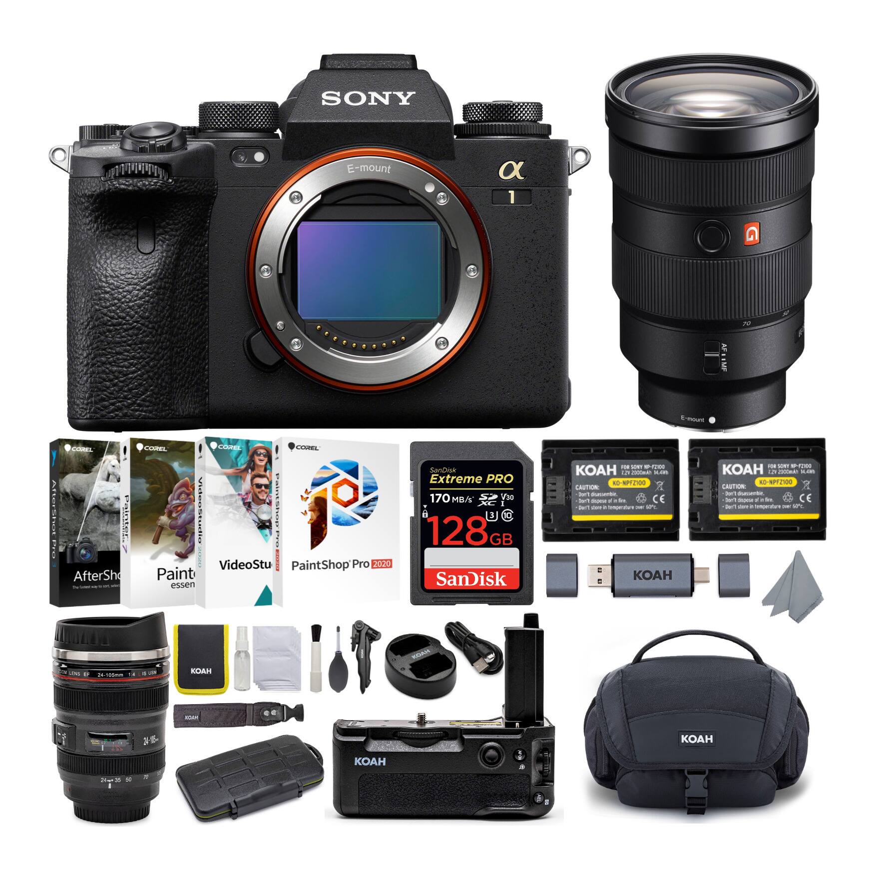 Sony - Alpha 1 Mirrorless Digital Camera with SEL2470GM Lens Bundle