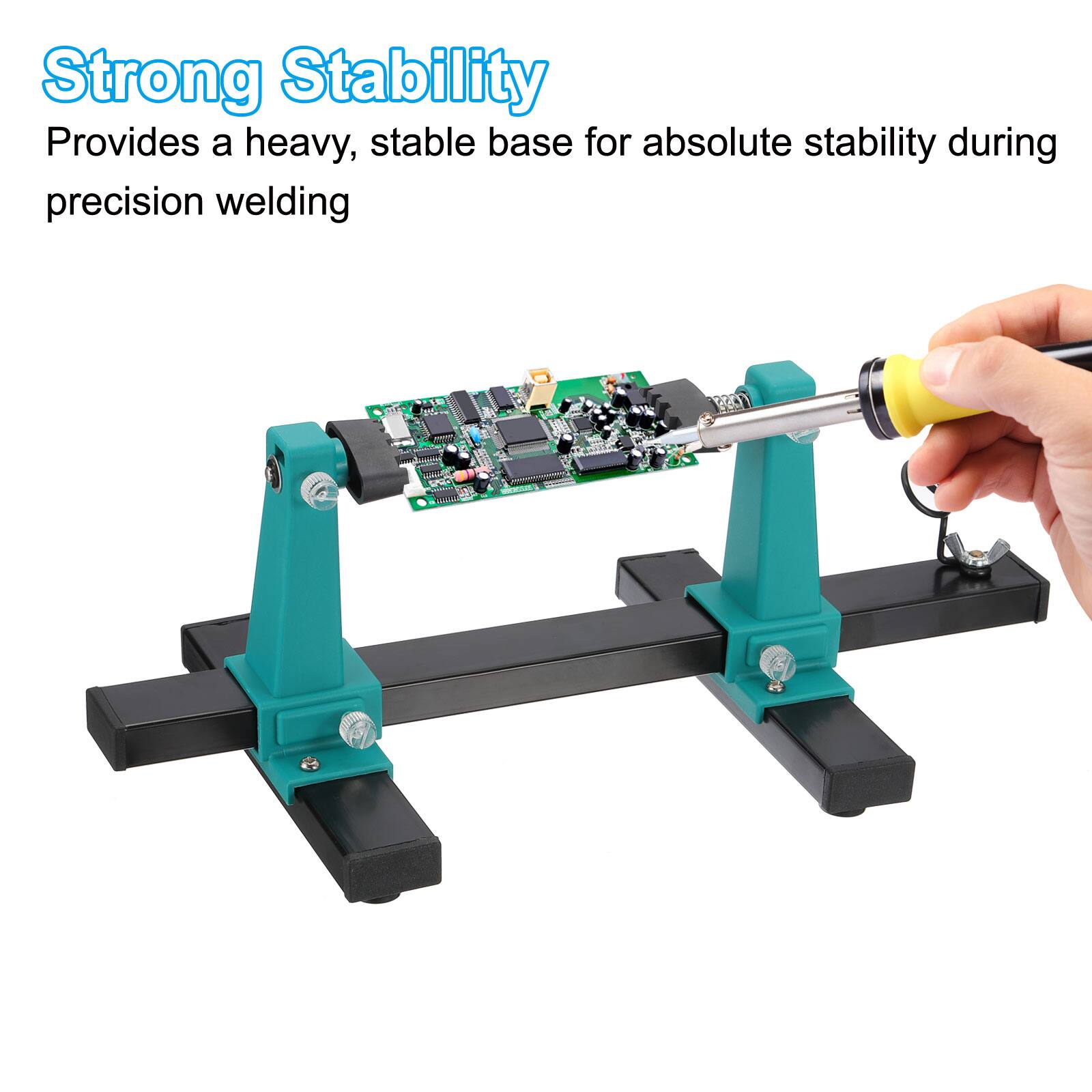 Strong Stability  
Provides a heavy, stable base for absolute stability during precision welding