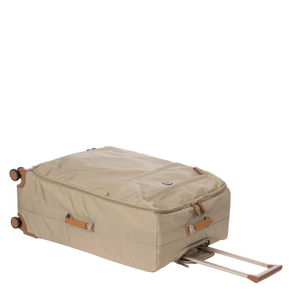 Left. Bric's - Bric's X-Bag 25" 4-Wheel Medium Luggage Tundra - Tundra.