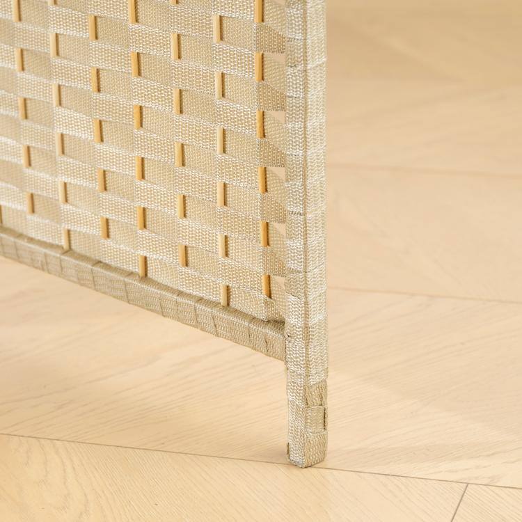 Alt View 9. PULUZ - Folding Room Divider Screen 6 Panel 5.6' Tall Privacy Screen Freestanding Room Partition for Home Office - Beige.