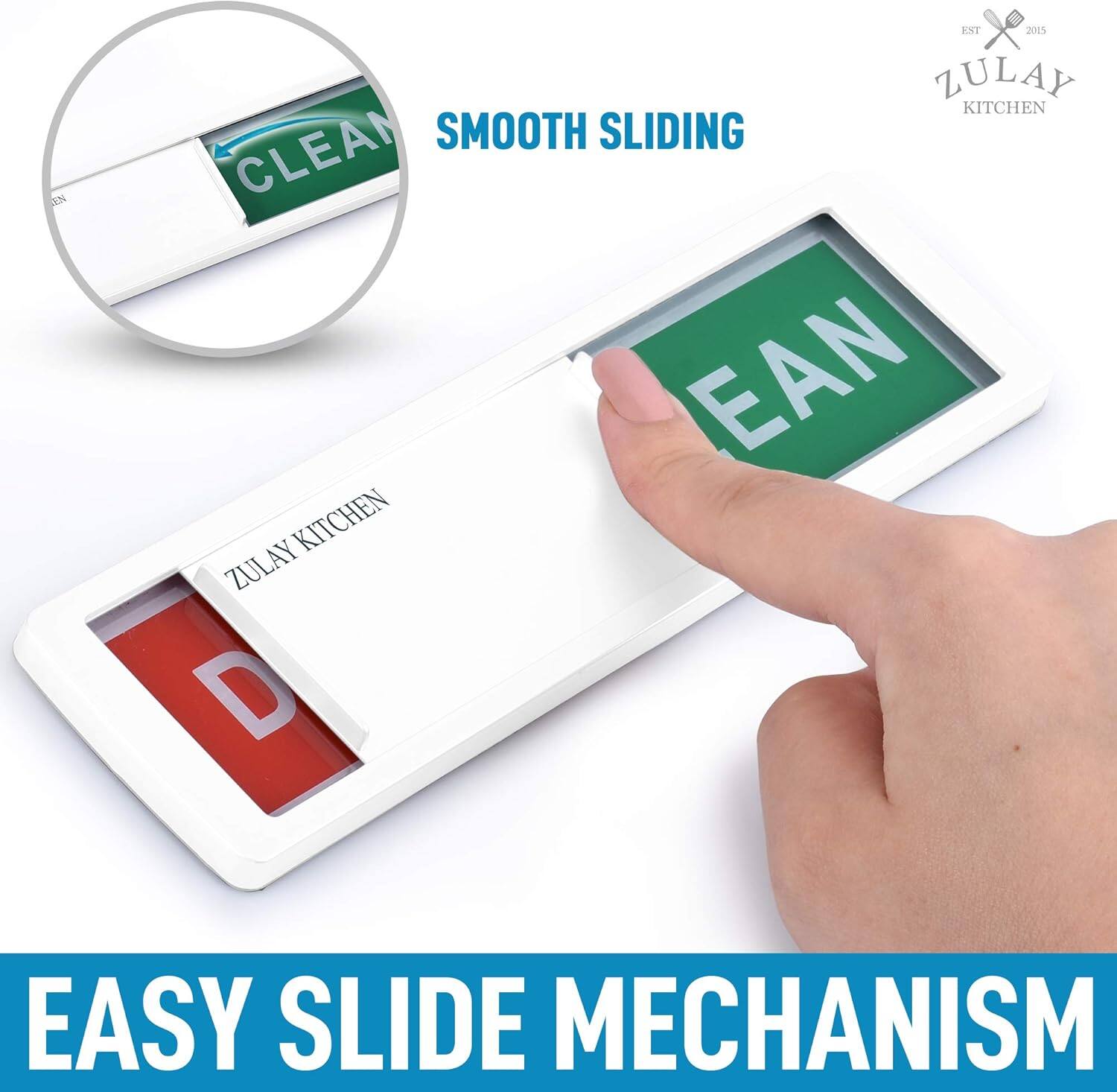 ZULAY KITCHEN  
EASY SLIDE MECHANISM  
SMOOTH SLIDING  
CLEAN  
EAN