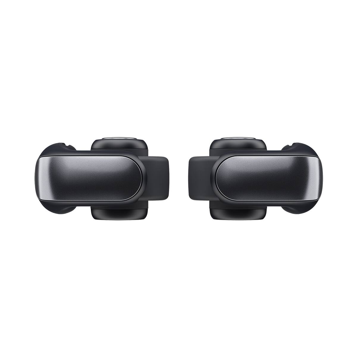Alt View 4. Bose - Bose Ultra Open Wireless Earbuds, Black, Bundle with White Smoke Silicone Case Cover.
