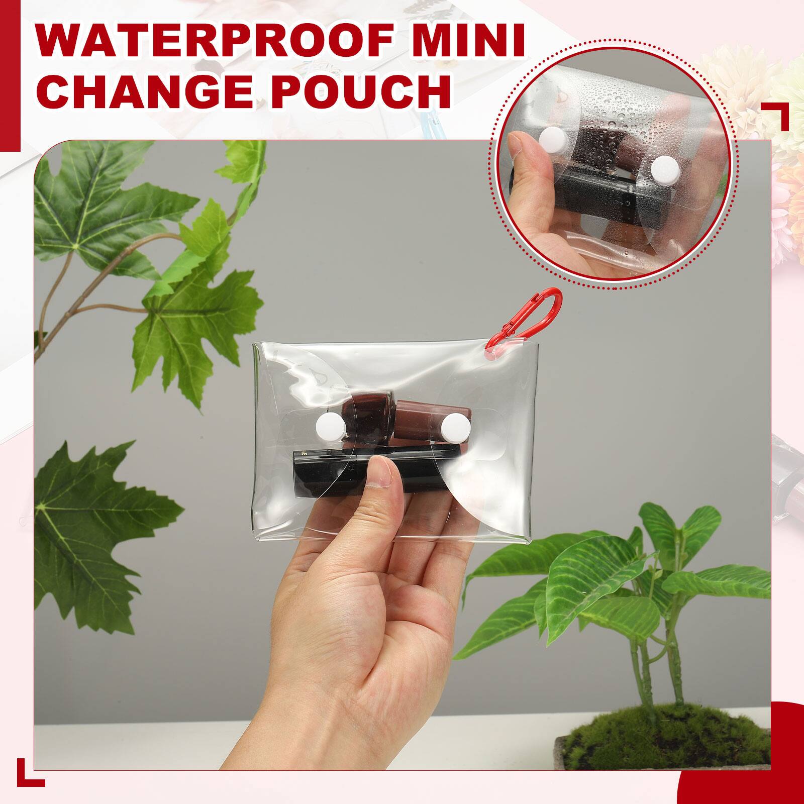 WATERPROOF MINI CHANGE POUCH