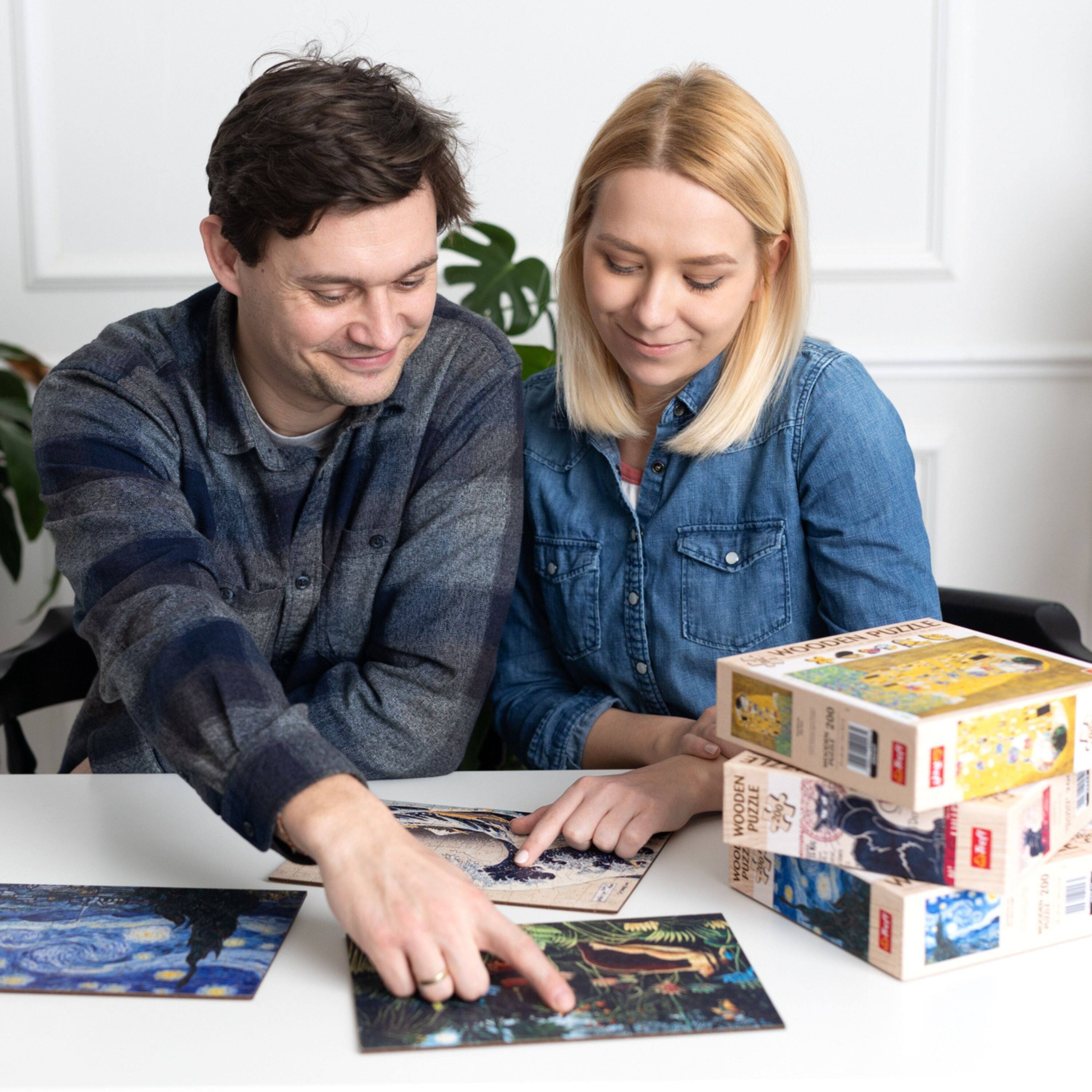 PR WY 4y WOODEN PUZZLE KcH PUZZ 200 P I Mf 500