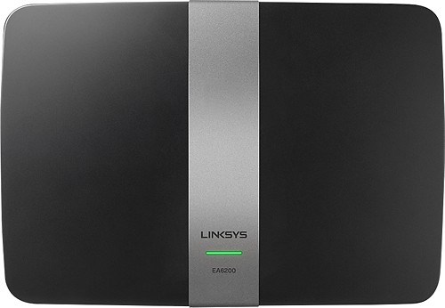  Linksys - Dual-Band Wireless-AC Router with 4 Gigabit Ethernet Ports