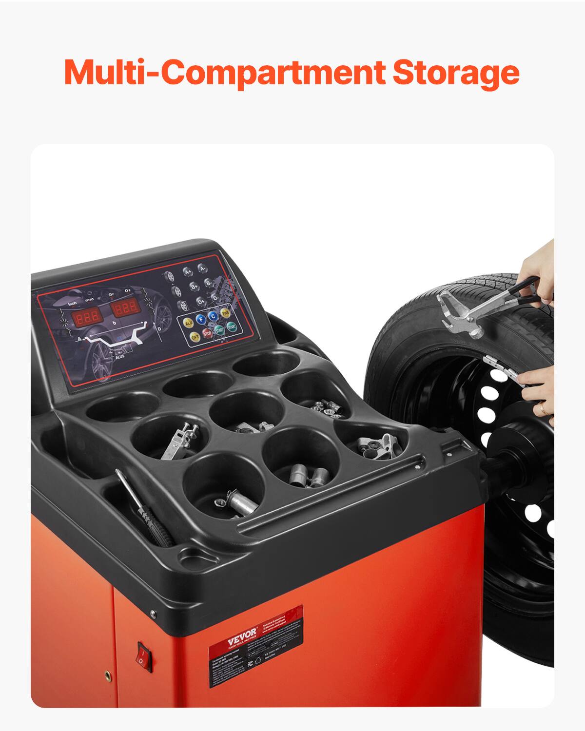 Multi-Compartment Storage - tuE 8.88 B 8 - a 888 A a : & M de e. de P t F o AUE VEVOR