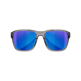 Wiley X - Wiley-X WX Trek Sunglasses ( Mirror Lens, Gloss Crystal Gray Frame) - Blue