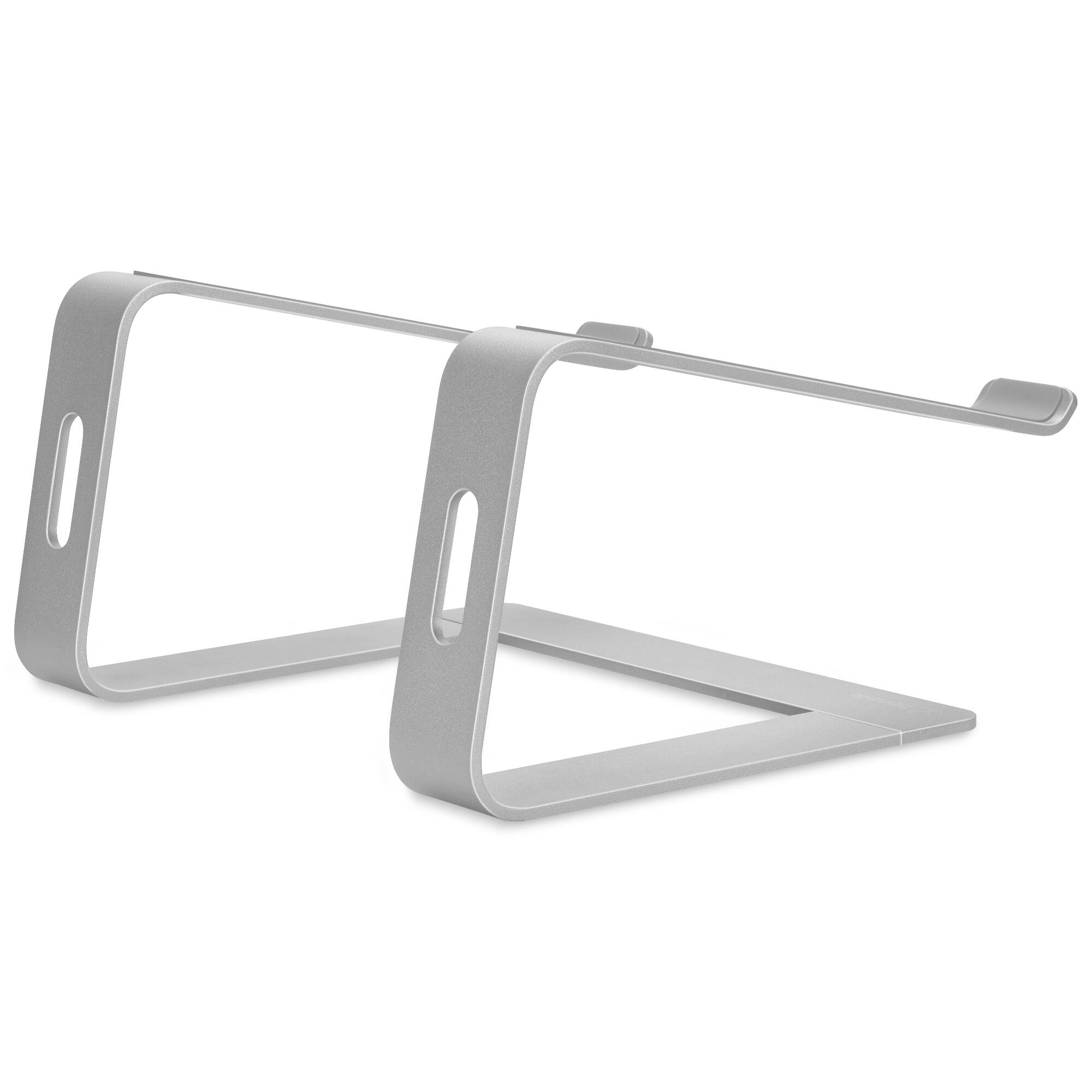Back. Bonelk - BONELK Elevate Stance Aluminum Riser Laptop Stand - Sliver - Silver.