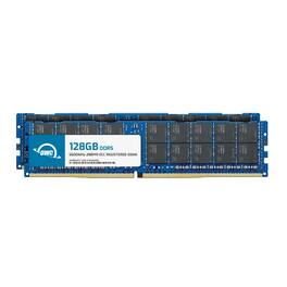 OWC - 256GB (2x128GB) DDR5 5600MHz 4Rx4 CL46 ECC Registered 288p RDIMM Memory RAM for Workstations, Servers, NAS Systems - Black Chips