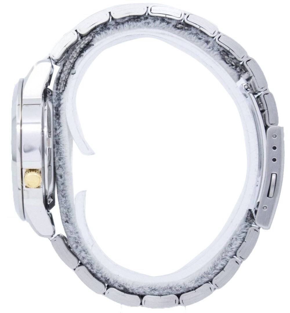Left. Seiko - Automatic SNKK09 SNKK09K1 SNKK09K Men's Watch - Silver.