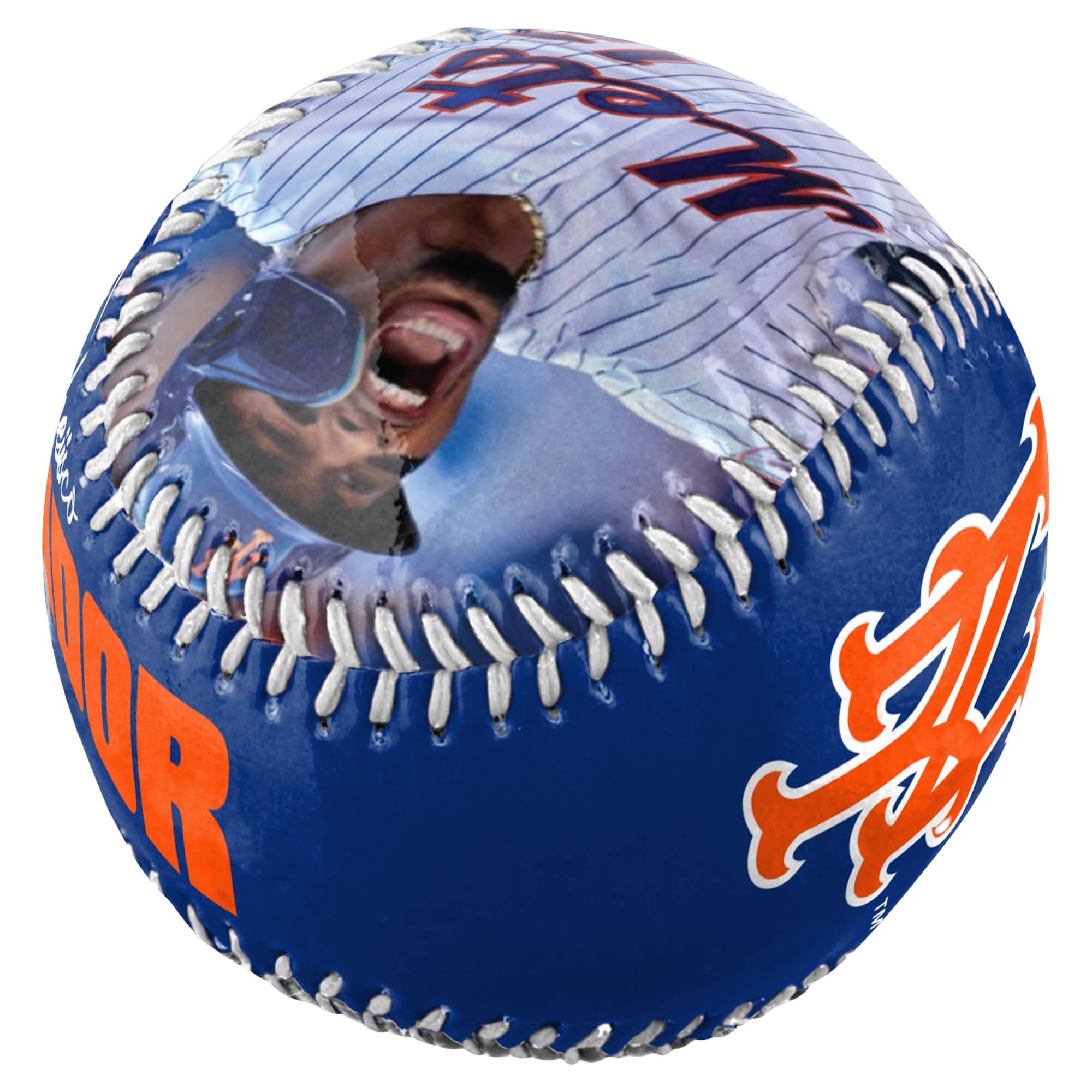 FOCO - Francisco Lindor Player Photo Baseball - Multicolor