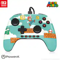 PowerA - Advantage Wired Controller for Nintendo Switch 2 - Mario Time - Front_Zoom