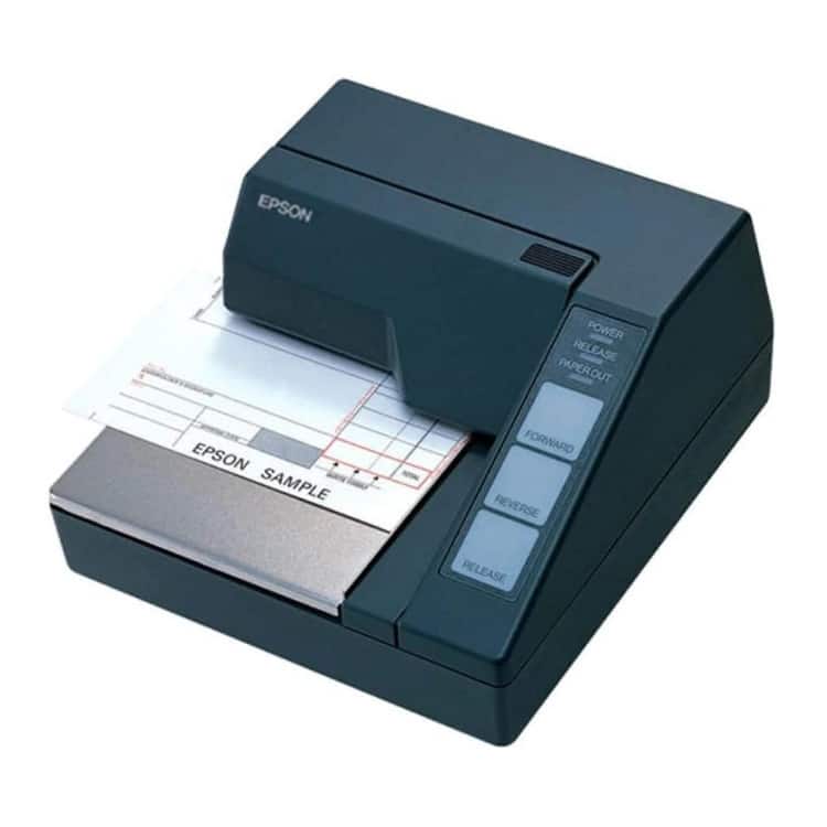 Epson - TM-U295 Thermal Slip Printer with 240 dpi Resolution (Dark Gray)