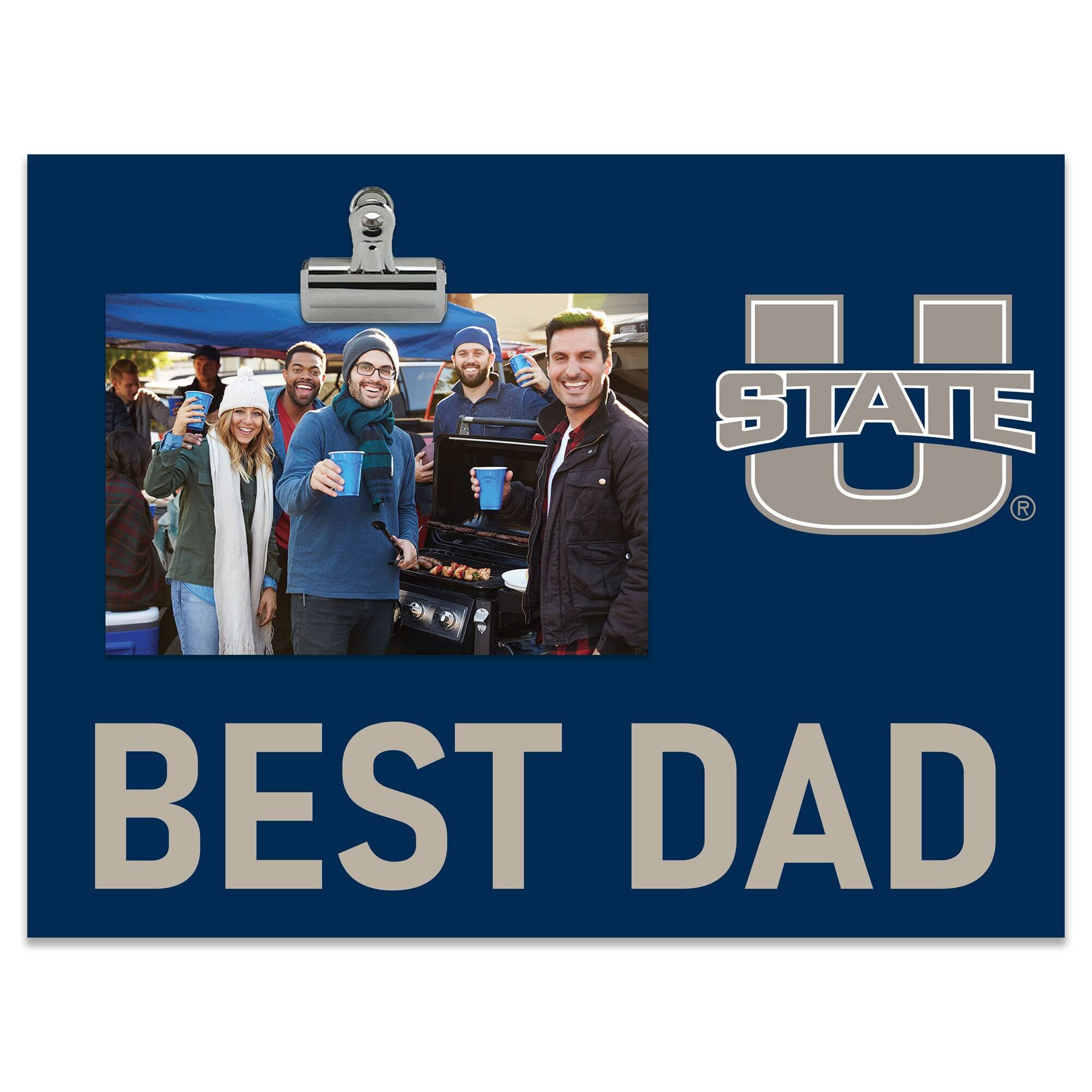 "Fan Creations - Utah State Aggies 8"" x 10.5"" Briteline Best Dad Clip Frame - Multicolor" price history on PriceWatchPro