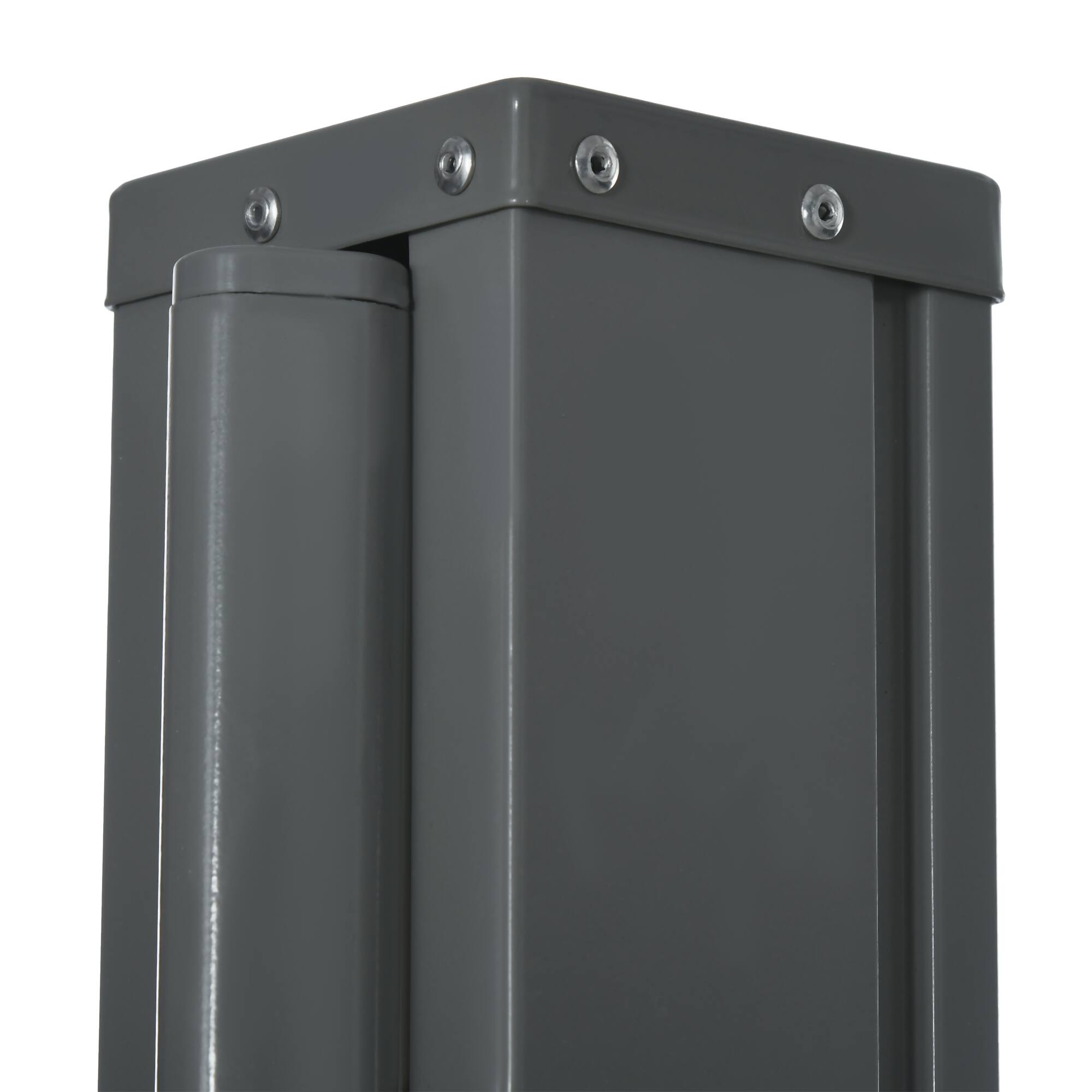 Alt View 8. Outsunny - 118" x 63" Side Awning, Retractable Privacy Screen & Driveway Guard, Instant Outside Screen, Wall, or Fence - Black.