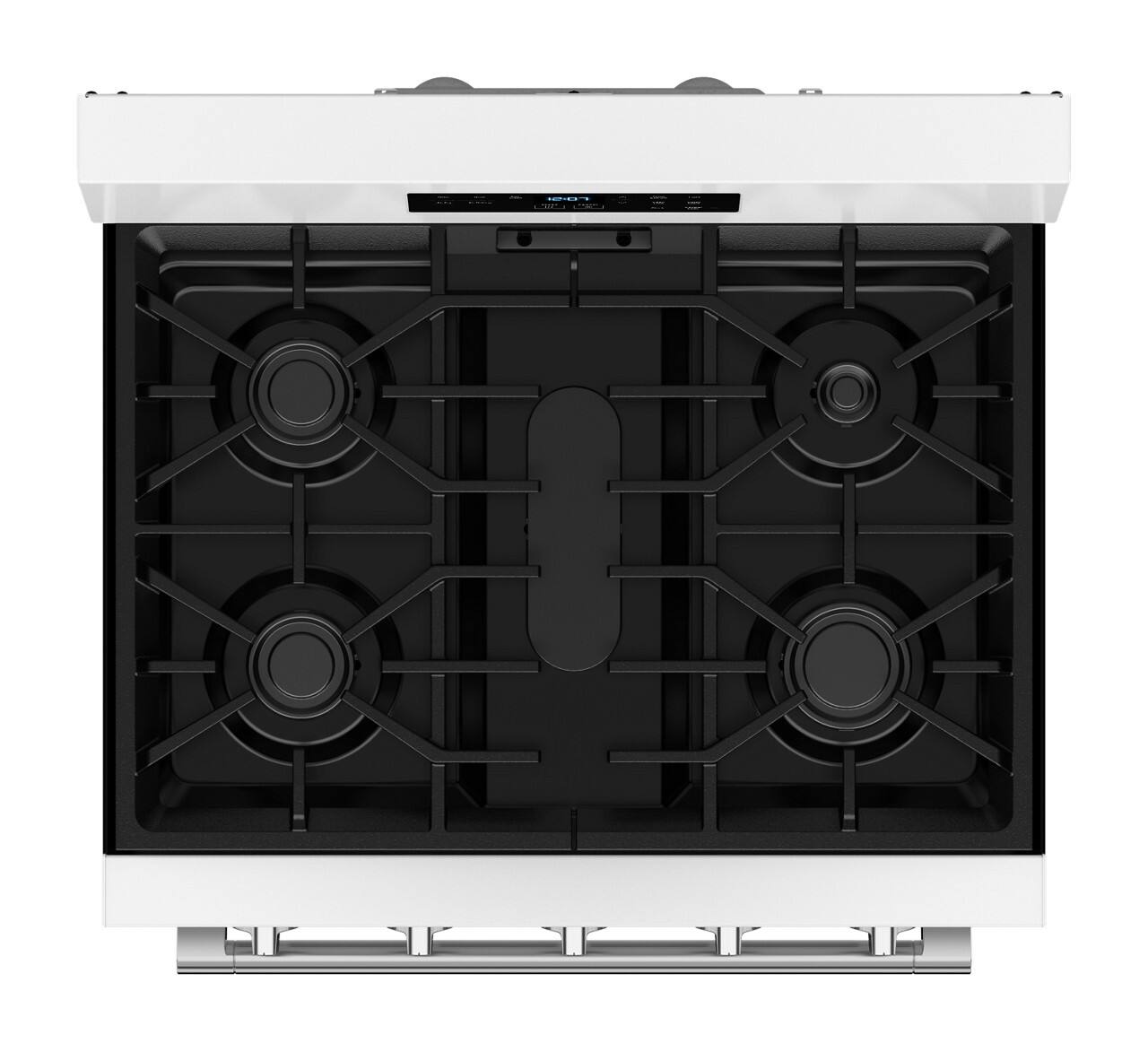 Alt View 3. Maytag - 5.0 Cu. Ft. Freestanding Gas Range With No Preheat Air Fry and Air Baking - White.