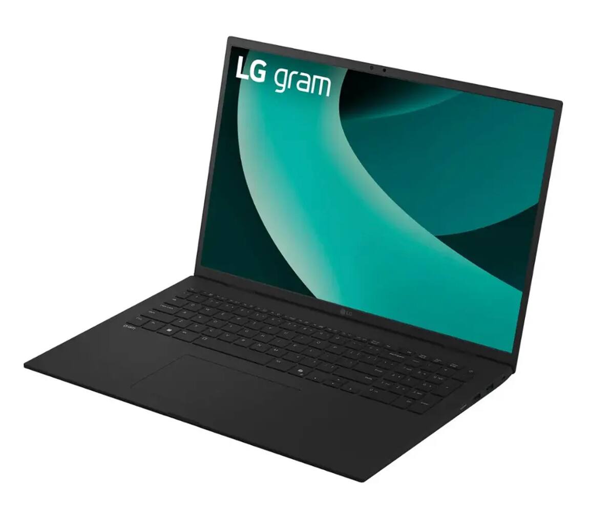 Alt View 1. LG - LG gram 17Z90TL-H.AUB8U3 Obsidian Black Laptop, Ultra 9-288V, 32GB, 1TB SSD, 17.0 (2560x1600), 140V, Win 11 Pro - Obsidian Black.