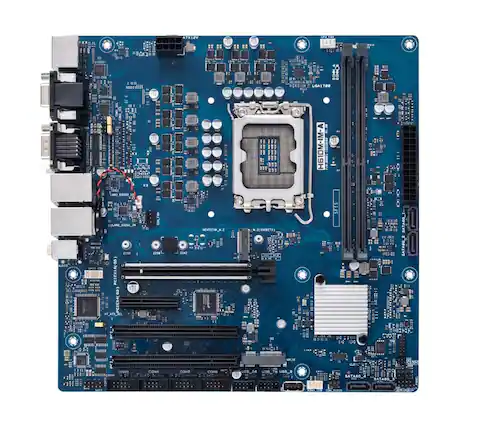 ASUS - H610M-IM-A Socket LGA1700 Intel H610M Chipset DDR4 Micro-ATX Industrial Motherboard