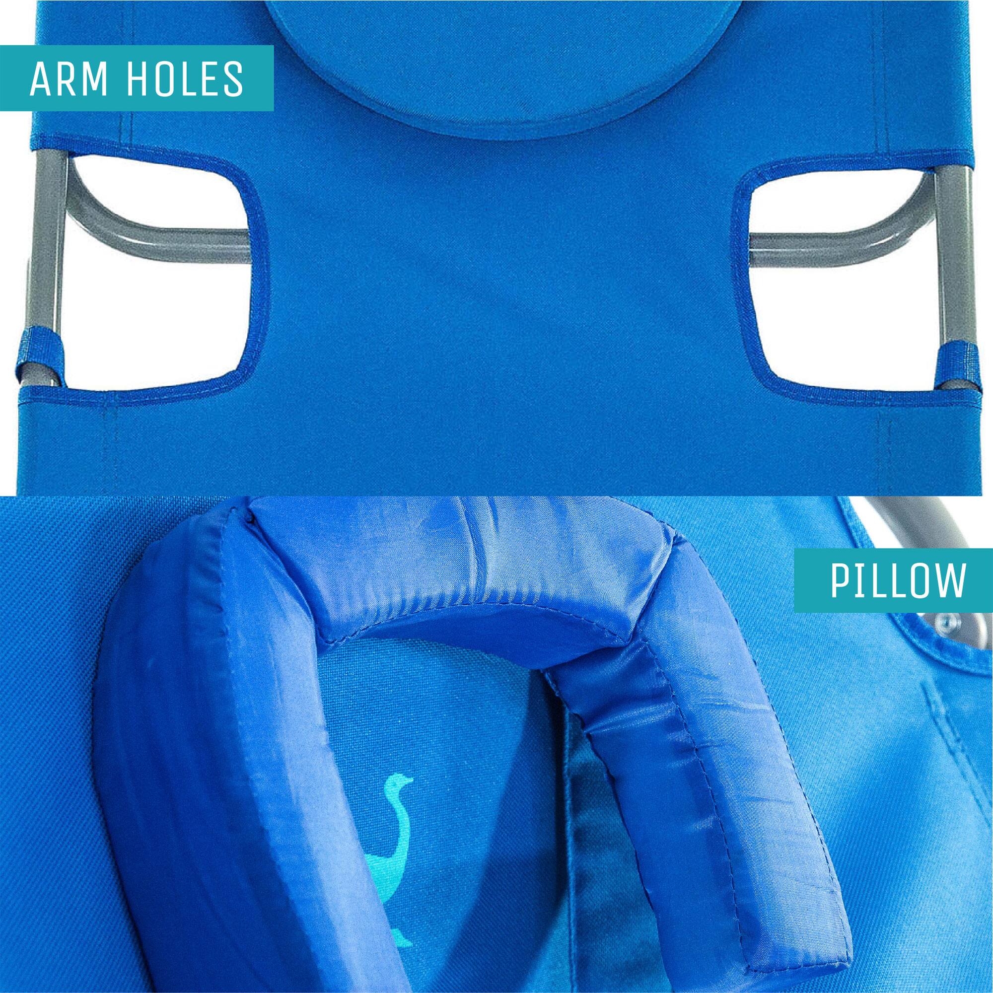 ARM HOLES

PILLOW