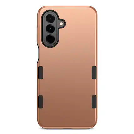 Front. Echelon - echelon Bravo Series Case for Samsung Galaxy A17 5G / Galaxy A16 5G - Rose Gold - Rose.