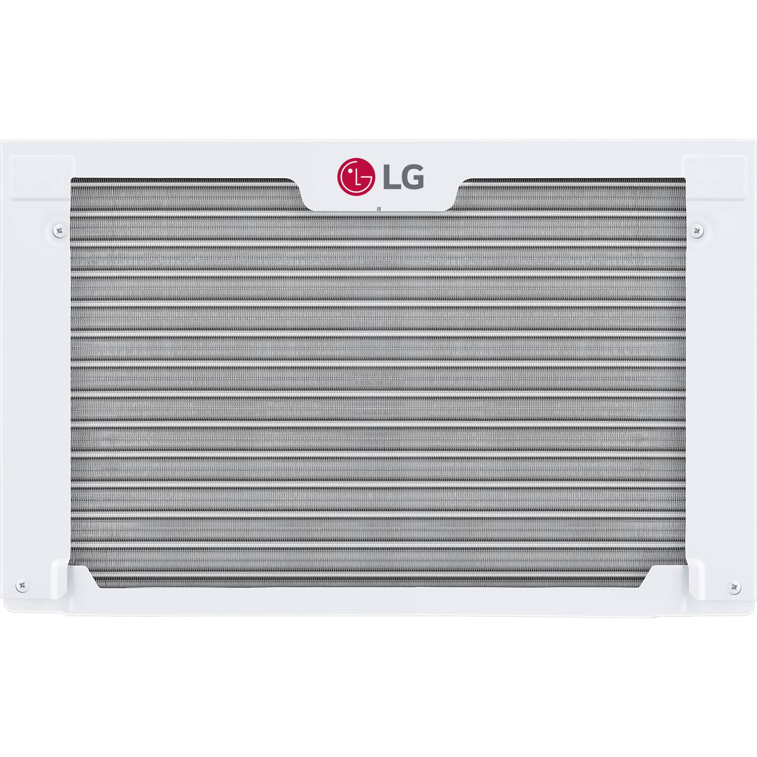 Alt View 9. LG - 250 sq. ft. 6,000 BTU Dual Inverter Smart Window Air Conditioner - White.