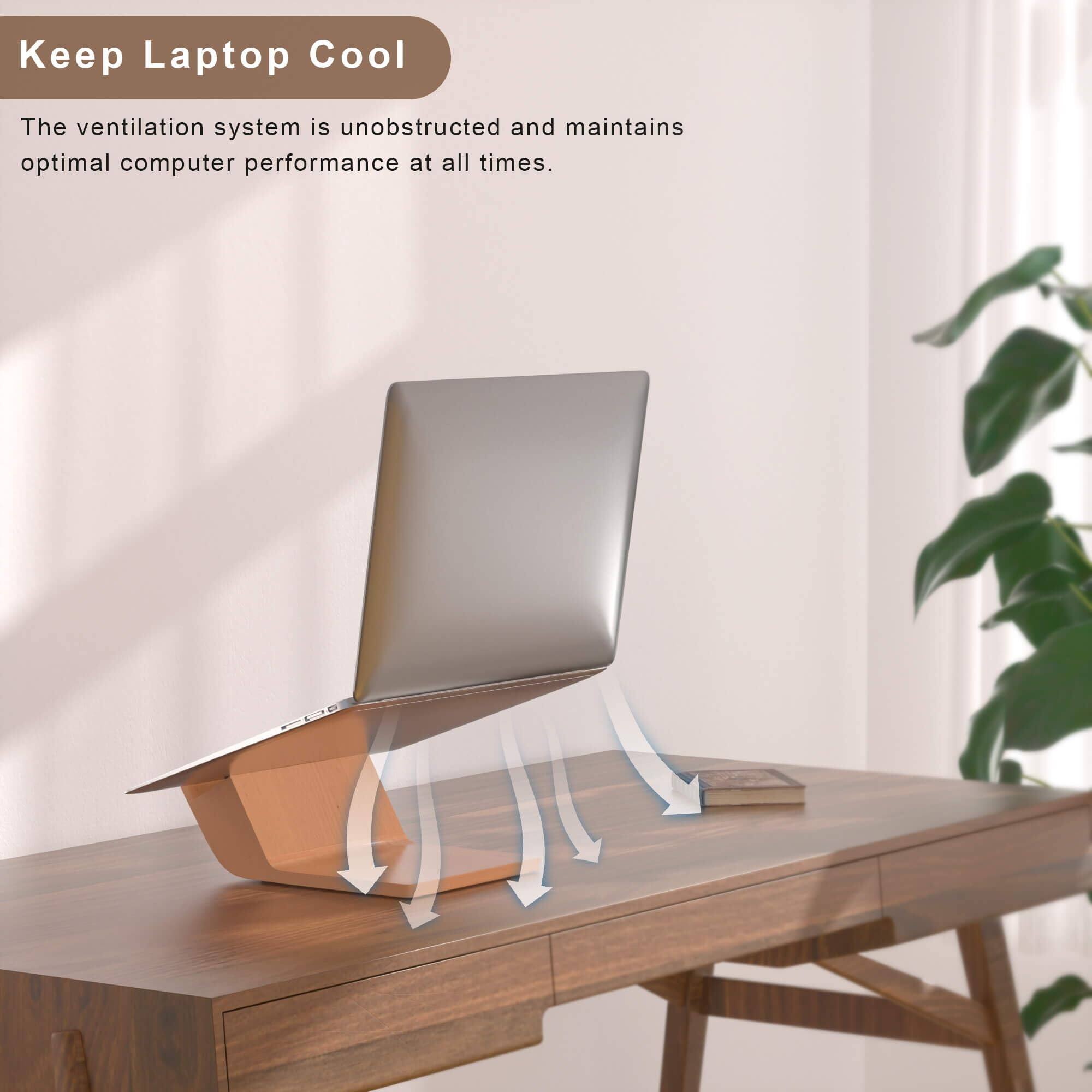 Keep Laptop Cool

The ventilation system is unobstructed and maintains optimal computer performance at all times.