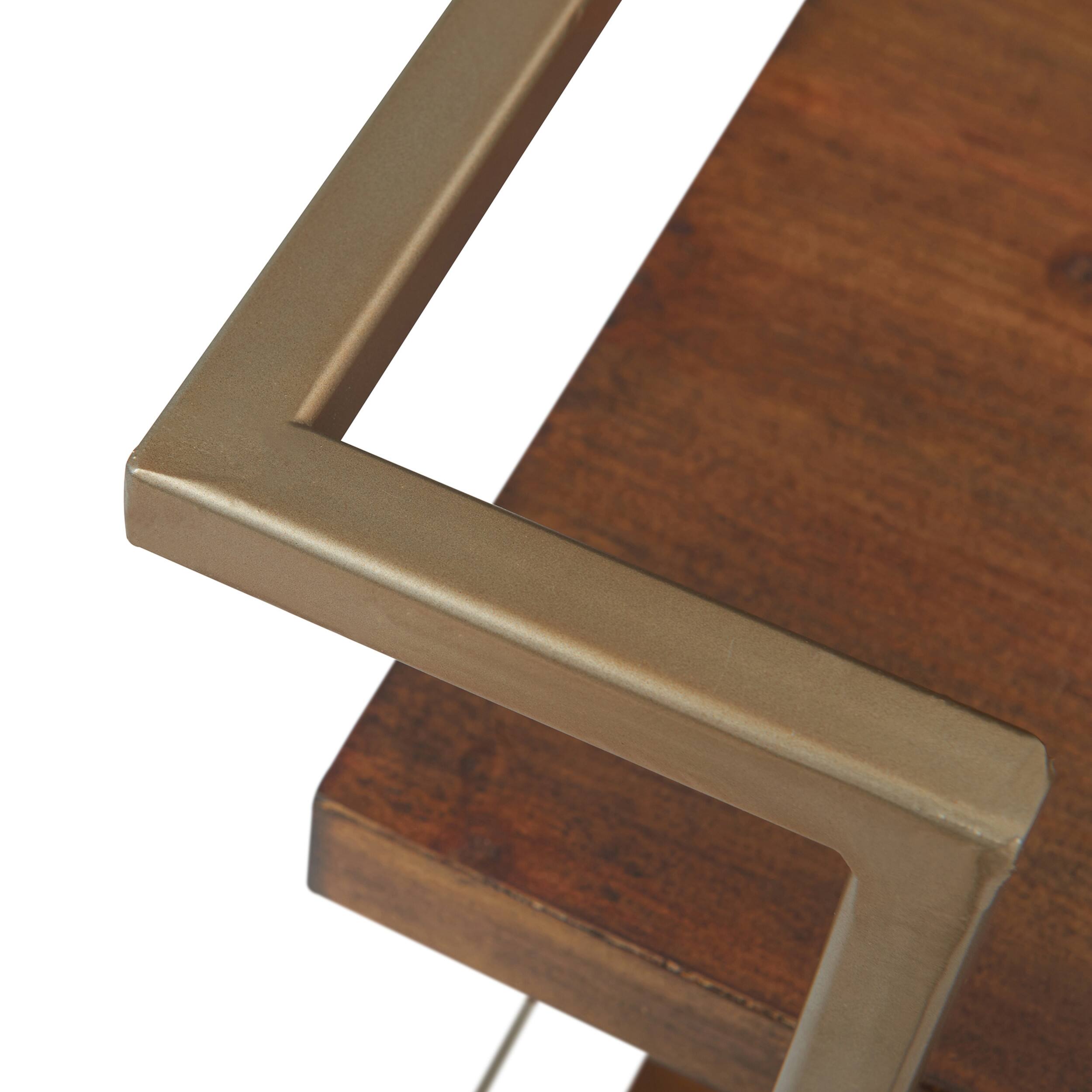 Alt View 16. Finch - Maxwell Bar Cart - Gold.