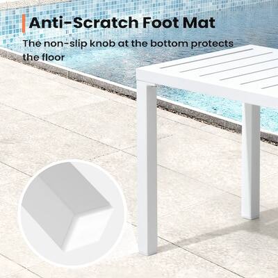 Anti-Scratch Foot Mat

The non-slip knob at the bottom protects the floor