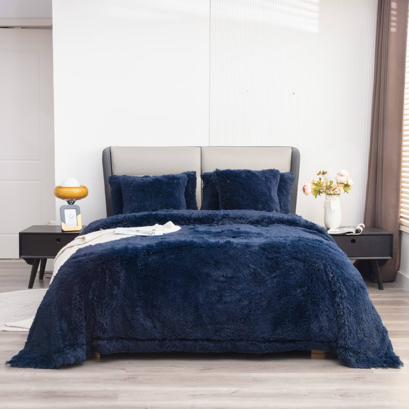 Navy Blue Queen90" x 90"